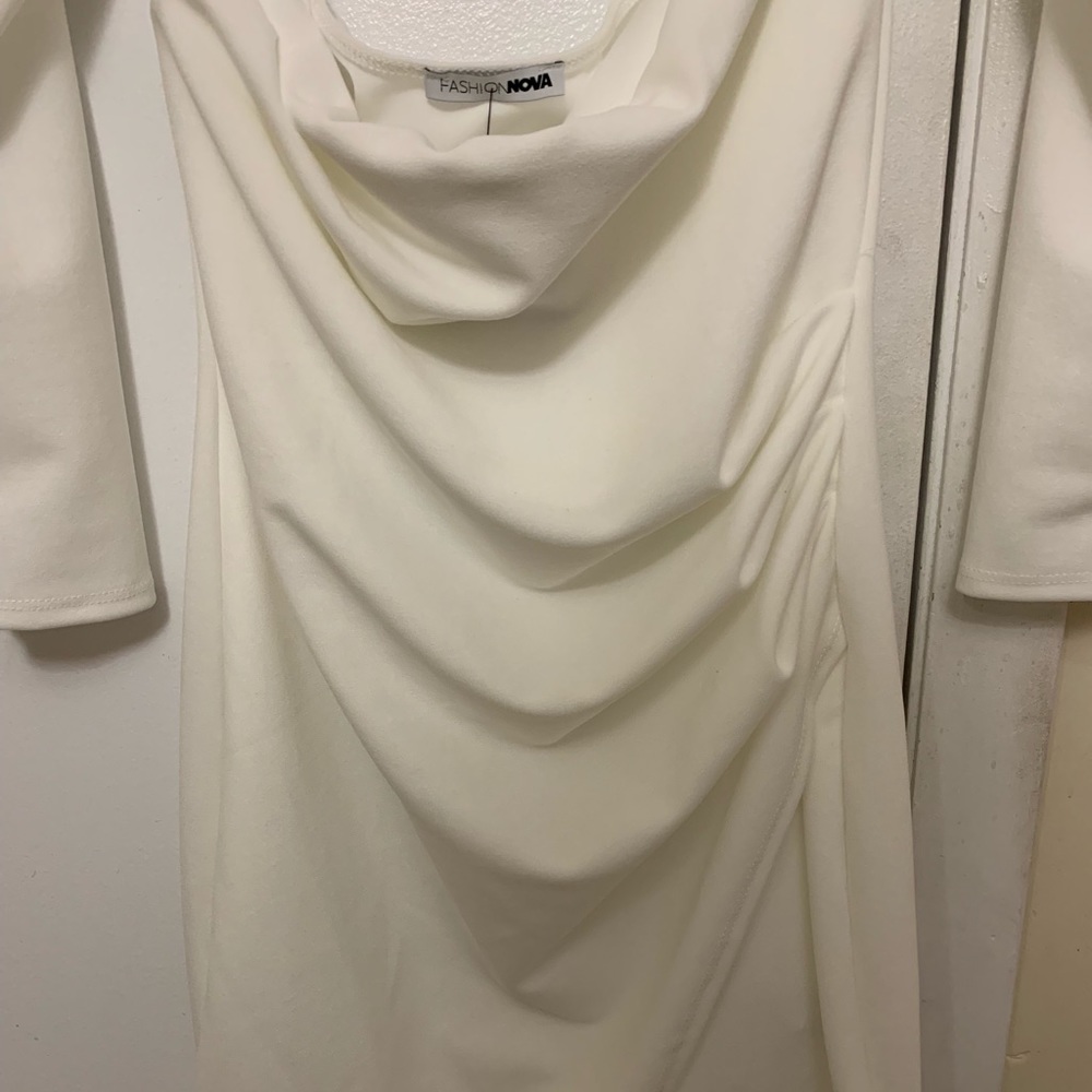 Short White Off the Shoulder Dress